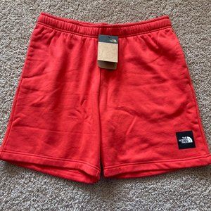 North Face fleece shorts men L
